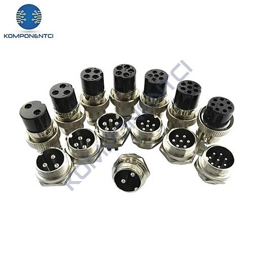 IC-261M 16mm Mayk Di�i �ase 8P Konnekt�r
