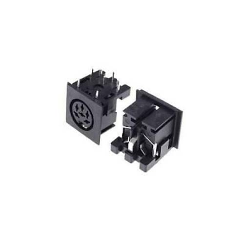 6 Pin Di�i DIN Konnekt�r - Panel Tipi