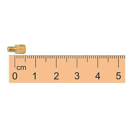 M2 5mm Metal Di�i-Erkek Aralay�c� (Standoff) - Metal Distans