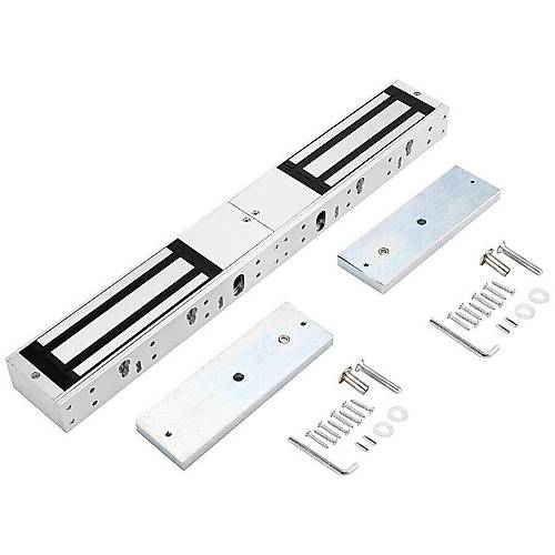 ML02H 12V 1000kg Elektromanyetik �ift Kap� Kilidi - I��kl�