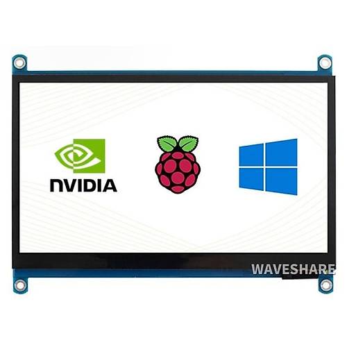 Raspberry Pi 7'' Kapasitif Dokunmatik LCD Ekran (H)