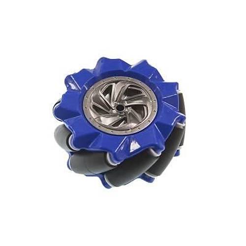 80mm Mavi Omni Mecanum Tekerlek - Sa�