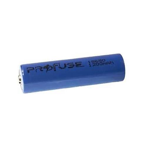 3.7V 1200mAh 18650 Li-ion �arjl� Pil - Ba�l�