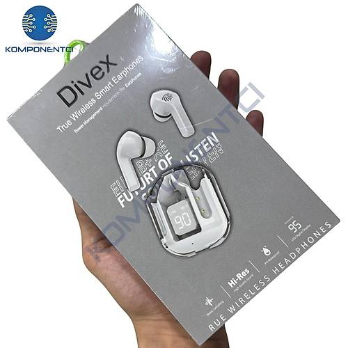 Divex Kablosuz Ak�ll� Bluetooth Kulakl�k Hi-fi Kalite Beyaz DB-526
