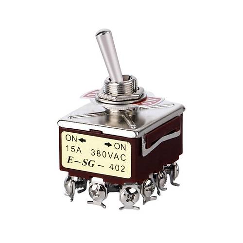 E-SG-402 ON-ON 12-Pin Toggle Switch