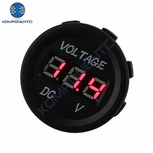 IC-230D Dijital Voltmetre Pano Tip 28mm 6-32V