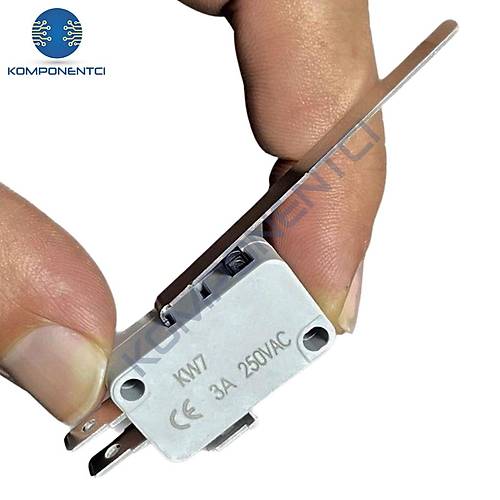IC-170 Paletli Mikro Switch KW7 3A 250VAC