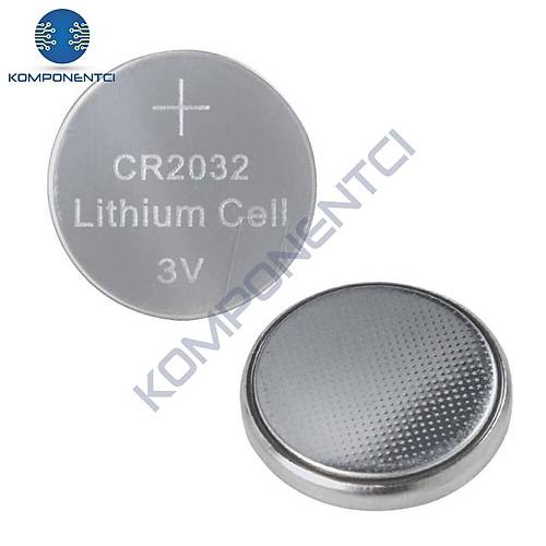 Supex CR2032 3V Lityum D��me Pil 5'li Kart Paket