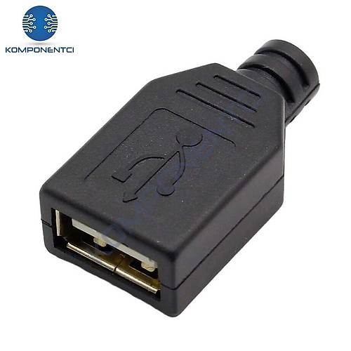 IC-265F USB A Tip Seyyar Kapakl Dii USB Soketi