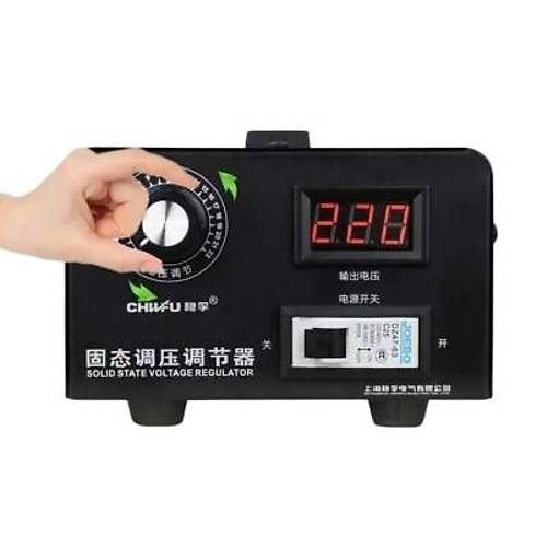 SSR-60VA AC220V 60A Ayarlanabilir Solid State Voltaj Reg�lat�r�