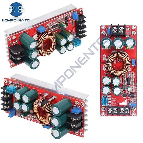 DC-DC 1200W 20A Voltaj Ykseltici Boost Modl