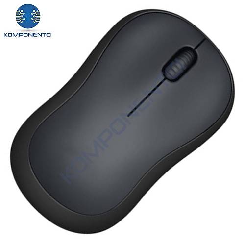 2.4GHz USB Al�c�l� Wireless Mouse Kablosuz Bilgisayar Faresi Siyah DM-12