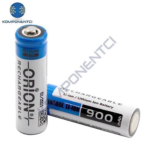Orion 14500 3.7V 900 Mah arjl Li-Ion Pil (Bal)