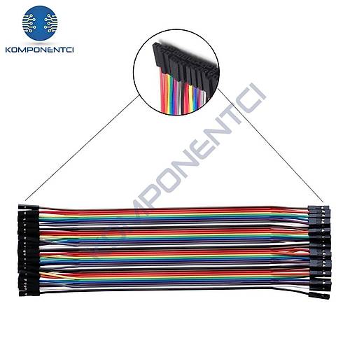 Jumper Kablo Dii-Dii F2F 20cm 40 Adet