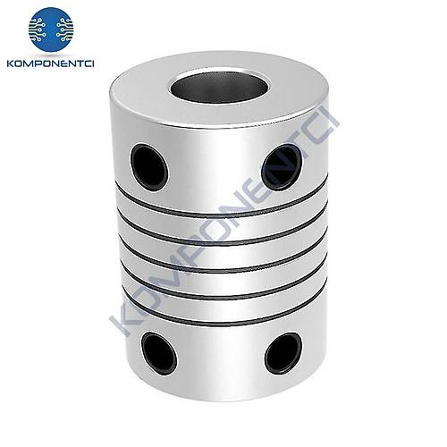 5x8mm Esnek Kaplin Alminyum 3D Yazc CNC Uyumlu