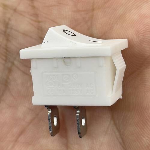 IC-120B Mini I��ks�z Anahtar 2P On-Off Beyaz
