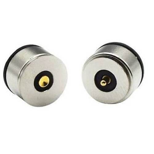 2-Pin 8mm Pogo Pin Manyetik Konnektör Takımı | Komponentci