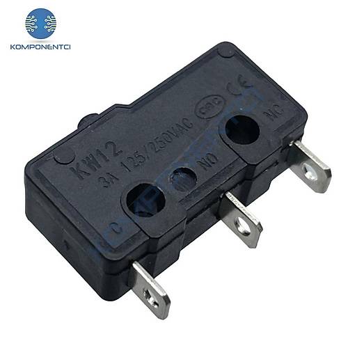 IC-163-2 Paletsiz Micro Switch Lehim Bacak KW4-Z1F