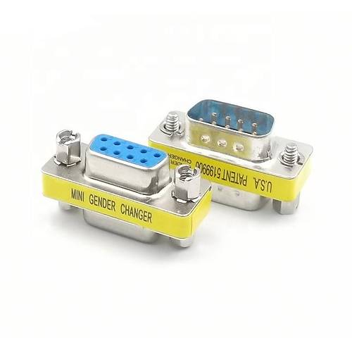 DB9 - RS232 Erkek-Dii (M2F) 9 Pin evirici Ara Adaptr
