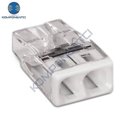 Gwest GW-2.5x2 Ge�meli Buat Klemens Beyaz 1 Adet