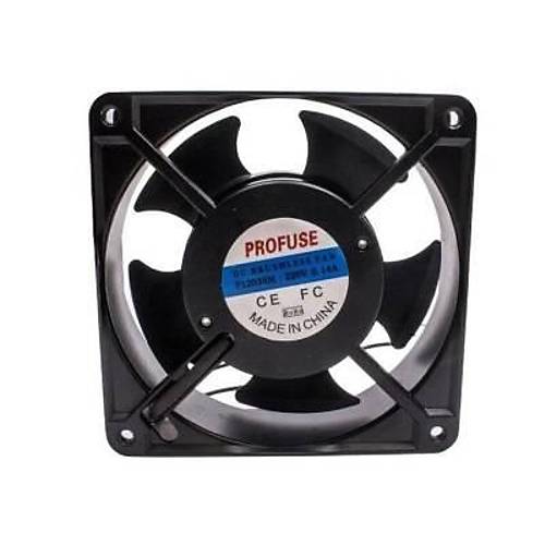 120x120x38mm 220V 0.14A Metal Fan 2 Kablolu
