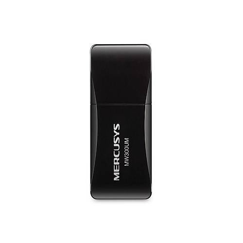 TP-Link Mercusys MW300UM N300 Kablosuz Mini USB Wi-Fi Adapt�r�