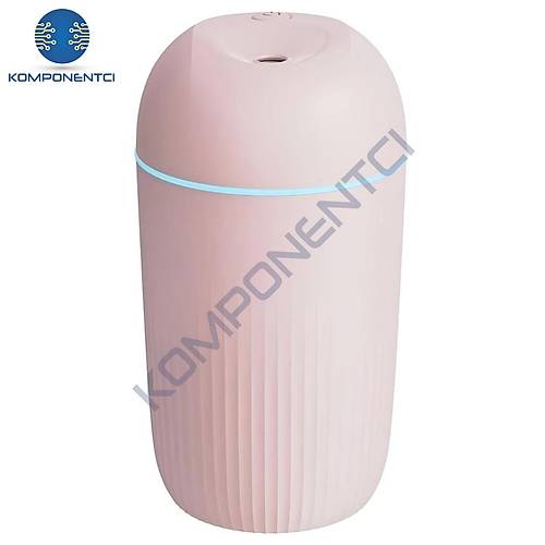 Divex 400ml Ultrasonik Hava Nemlendirici Pembe H-59