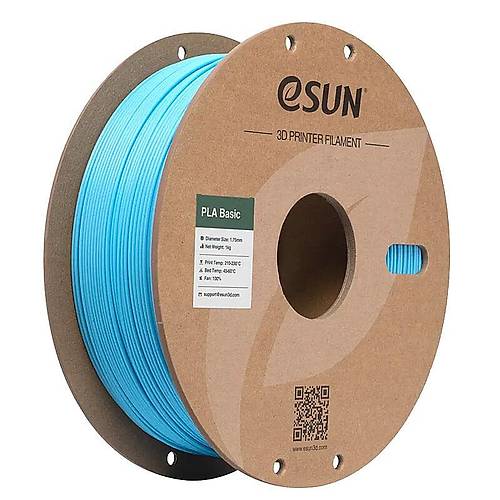 eSUN PLA Basic 1.75mm G�k Mavi Filament