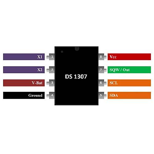 DS1307 Dip-8 RTC Ger�ek Zaman Entegresi