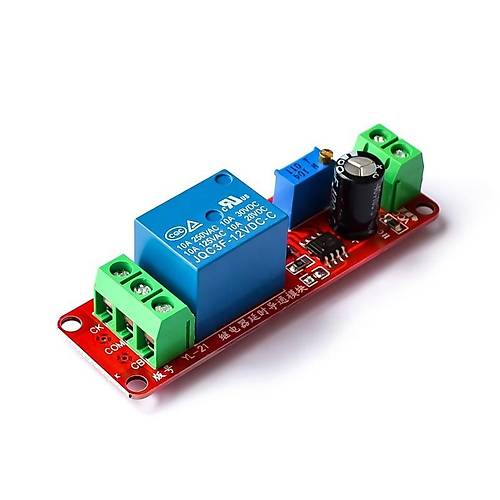NE555 12V letim Gecikmeli Zaman Ayarl Rle Modl