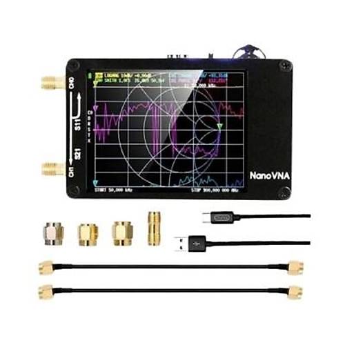 NanoVNA-H 50KHz-900MHz Vektör Ağ Spektrum Analizörü | Komponentci