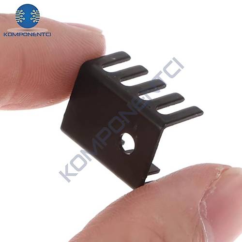 To-220 Metal So�utucu Heatsink Vida Montajl� 19x15x10mm