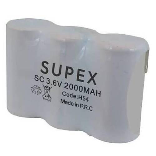 3.6V 2000mAh S�p�rge Pili SP2000SC-3Y