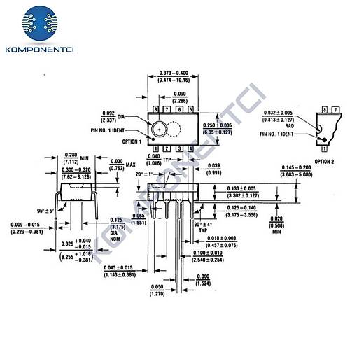 LM567CM Codec Entegresi Dip-8