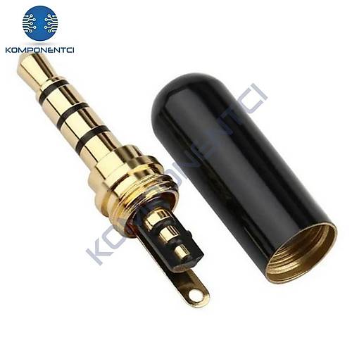 IC-261E 3.5mm Jak 4 Bo�umlu Mavi