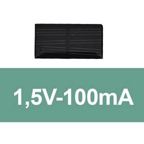 1,5V-100mA G�ne� Paneli (Solar Panel) 52x27 mm