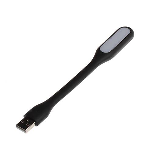 USB Led Ik Esnek Okuma Lambas - Siyah