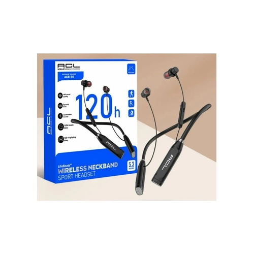 ACB-50 Wireless V5.3 120H �alma S�reli Boyunluk Kablosuz Bluetooth Kulakl�k