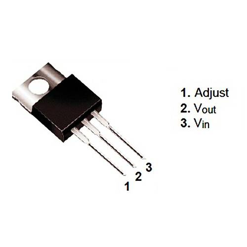 LM317T 1.2V - 37V Ayarlanabilir Voltaj Reglatr TO220-3