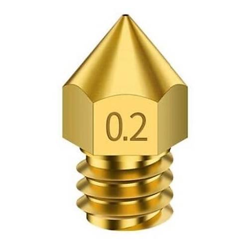 3D Yaz�c�-Printer MK8 0.2mm Pirin� Nozzle