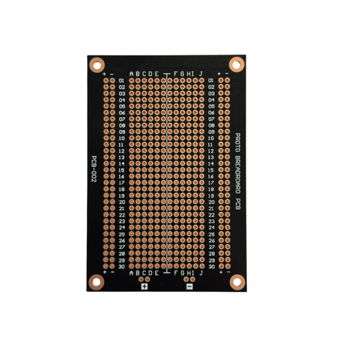 PCB-002 94x64MM 484 Noktal� Siyah PCB Proto Board
