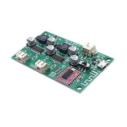 HF69B Bluetooth DC 5V/3.7V 2X6W G�� Amplifikat�r Devresi