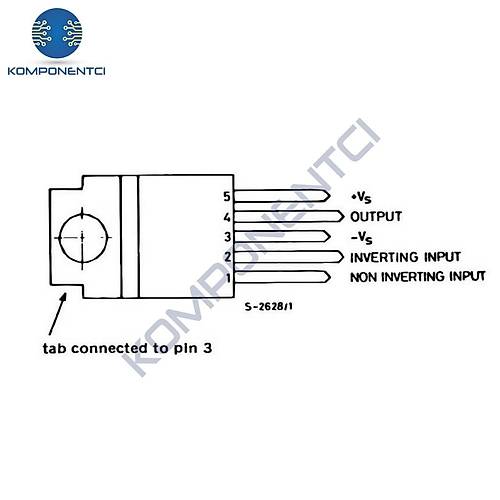 TDA2040 Ses Entegresi To-220-5