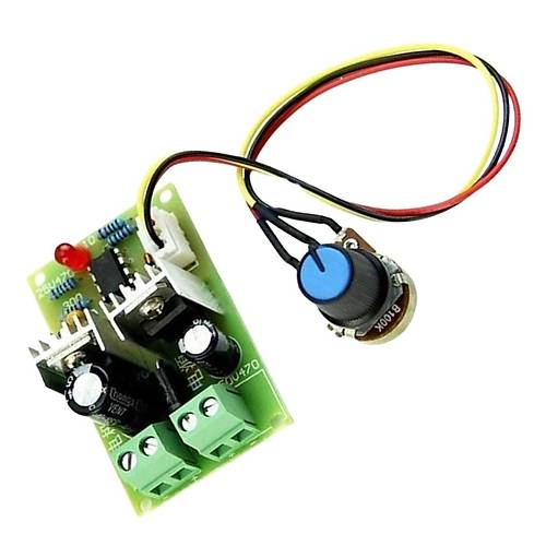 12V-36V 3A PWM DC Motor S�r�c� Motor H�z Kontrol Kart�