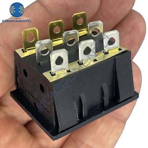 IC-135 l Ikl Anahtar 220V ON-OFF 9P