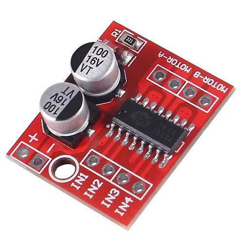 L298N Mini DC ve Step Motor Src Modl