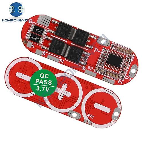 4S 25A BMS 18650 16.8V Lityum Pil �arj Koruma Devresi