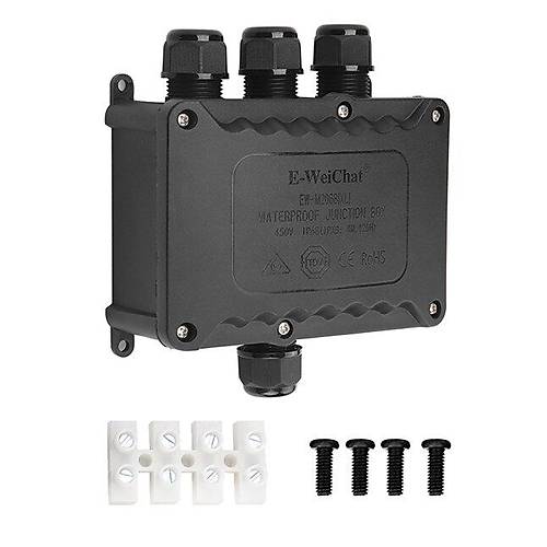 EW-M2068XL-4T 4-Yollu Su Ge�irmez Kablo Ba�lant� Kutusu