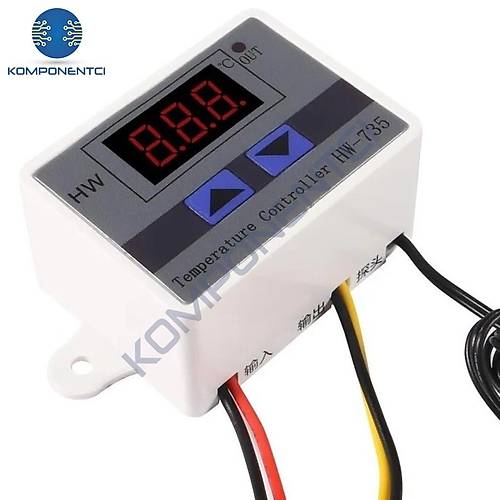 XH-W3001 220V AC Dijital Termostat 1500W