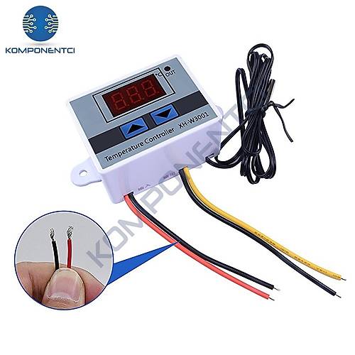 XH-W3001 220V AC Dijital Termostat 1500W